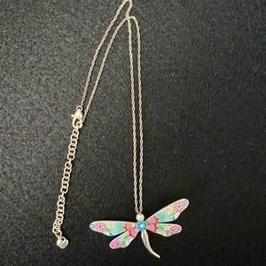 Brighton Enchanted Garden Dragon Fly Necklace
